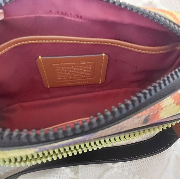 Coach Floral Patterned Crossbody Bag - Picture 13 of 16